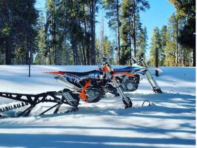 Snow Biking in Keystone