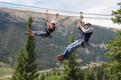 Zip Lining in Aspen / Snowmass