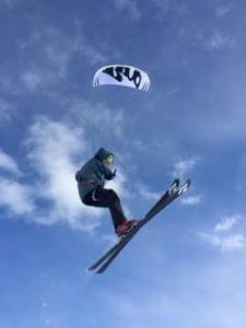 Snow Kiting in Vail / Beaver Creek